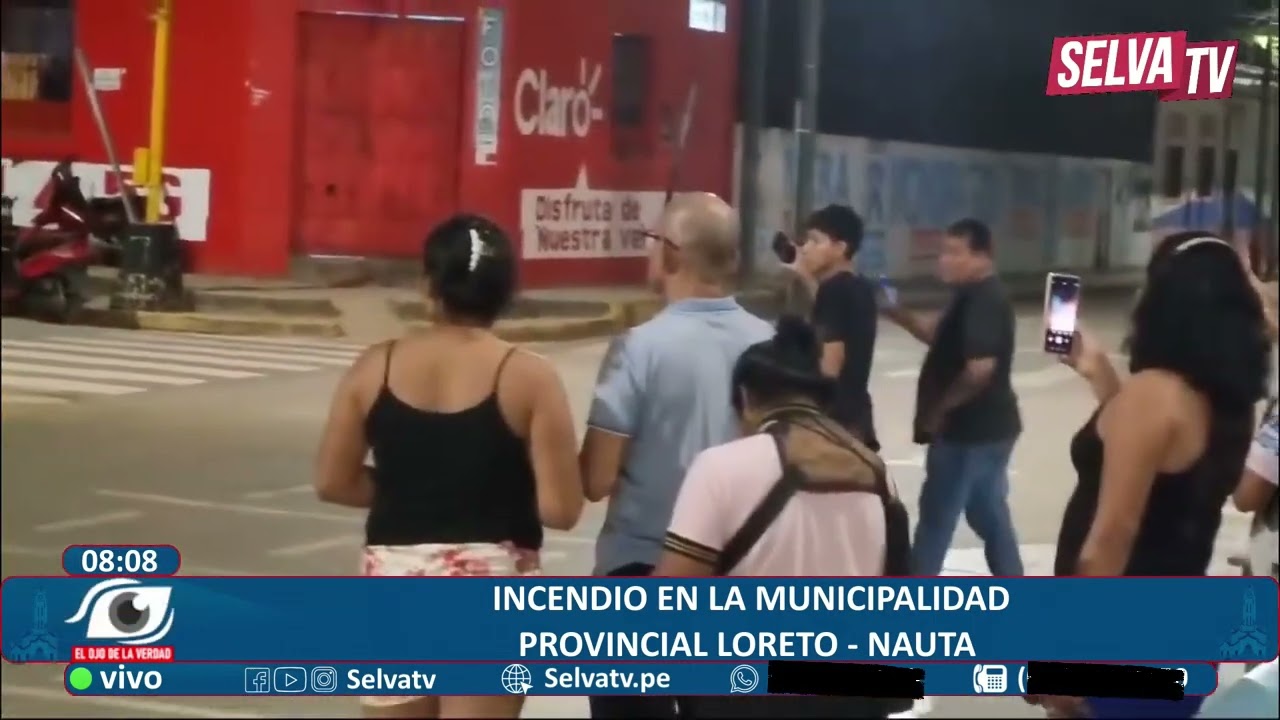 Incendio en la Municipalidad Provincial de Loreto – Nauta